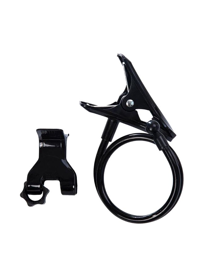 Generic Flexible Mobile Phone Holder Mount Black 