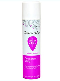 Summer's Eve Island Splash Feminine Deodorant Spray 