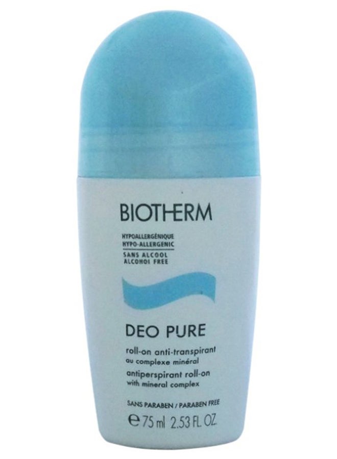 BIOTHERM Deo Pure Antiperspirant Roll-On Deodorant 