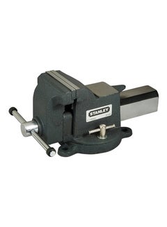 Heavy Duty Bench Vice Silver/Black