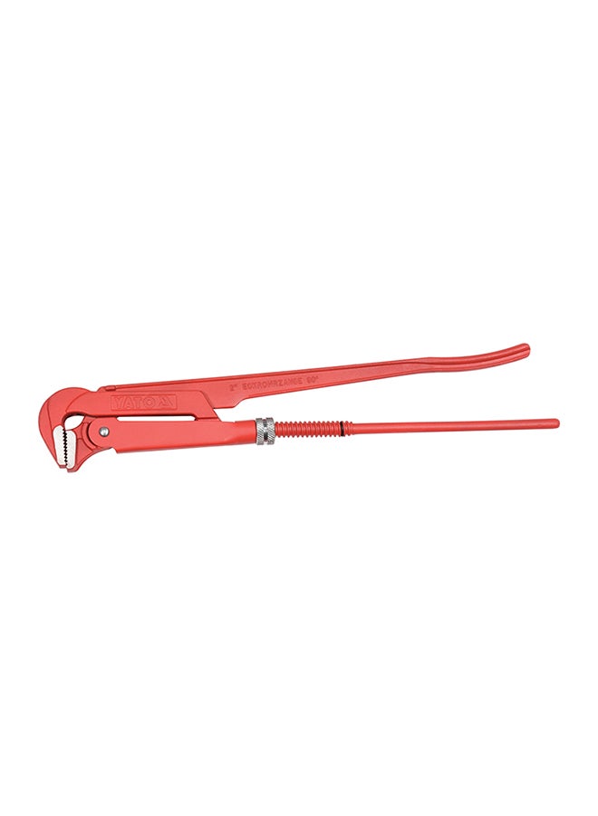 Yato Swedish Type Pipe Wrench 2 Red/Silver 2inch - Image 1