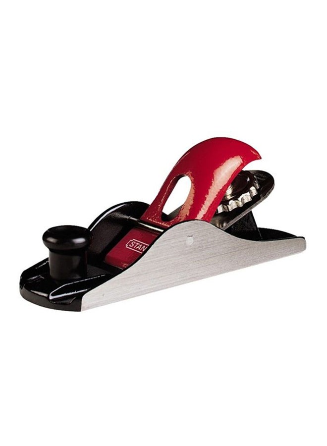 Stanley 110 Block Plane Silver/Black/Red - Image 1