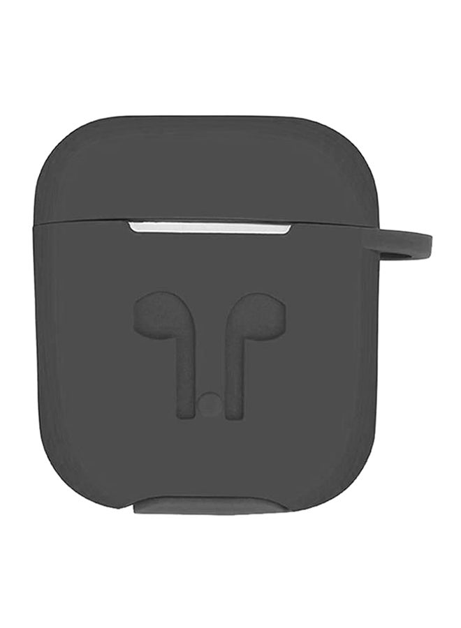 Generic - Apple AirPods Protective Silicone Case Cover Black - Image 1