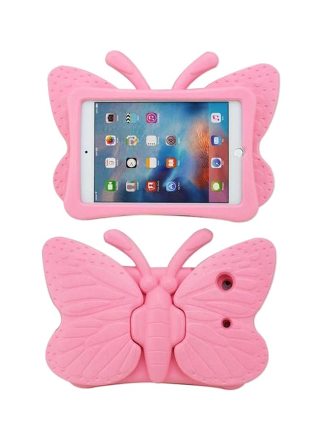For Apple Ipad Mini 1 2 3 Light Pink Color Kids Safety Shockproof Handle Friendly Thick Foam Butterfly Protective Stand Case Cover 