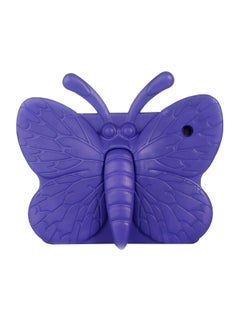 Lovely Blue Kids Safety Shockproof Handle Friendly Thick Foam Butterfly Protective Stand Case Cover For Apple Ipad 2 Ipad 3 Ipad 4 Purple [ Nt-718]