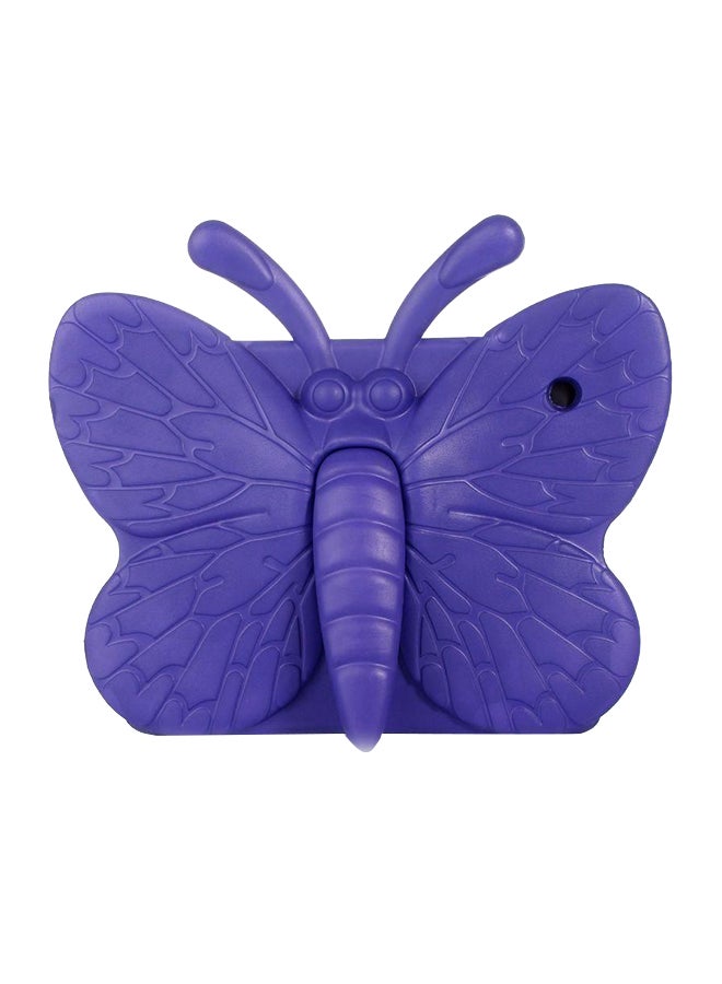 Generic - Lovely Blue Kids Safety Shockproof Handle Friendly Thick Foam Butterfly Protective Stand Case Cover For Apple Ipad 2 Ipad 3 Ipad 4 Purple [ Nt-718] - Image 1