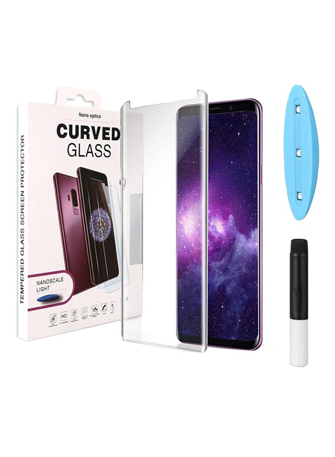 نانو لاصقة حماية الشاشة لهاتف سامسونج جالاكسي S9 بلس متعدد الألوان