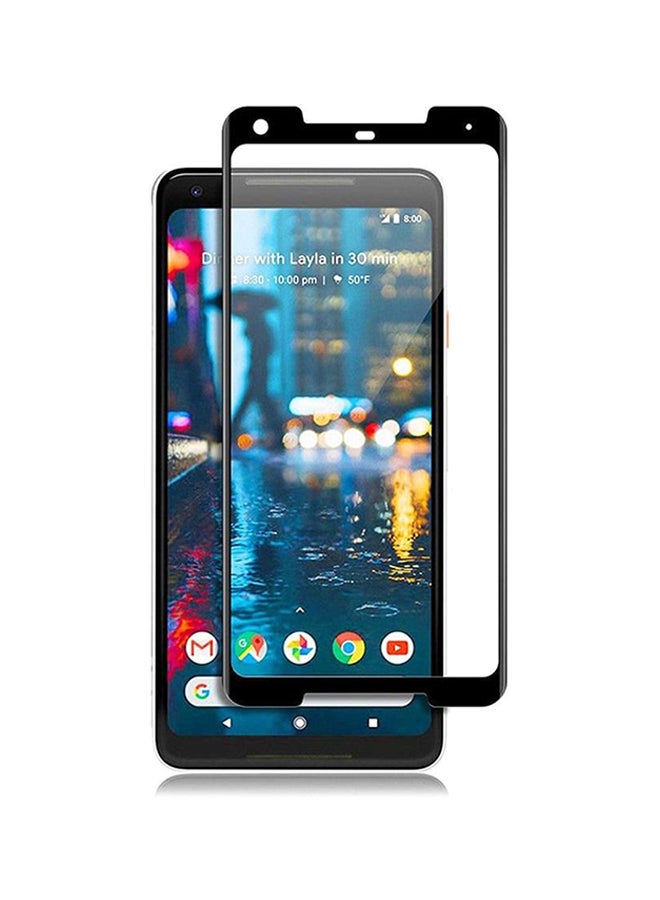 Generic - Google Pixel 2 Xl 3D Curved Full Coverage Tempered Glass Screen Protector For Pixel 2Xl With  Frame By Muzz Multicolour - Image 1