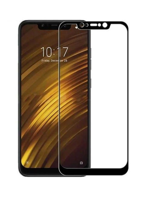 5D Tempered Glass Screen Protector For Xiaomi Pocophone F1 (Poco F1) -  Frame Multicolour