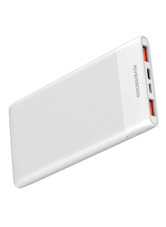 ريفرسونج باور بانك راي 10 بوليمر أبيض - Image 4