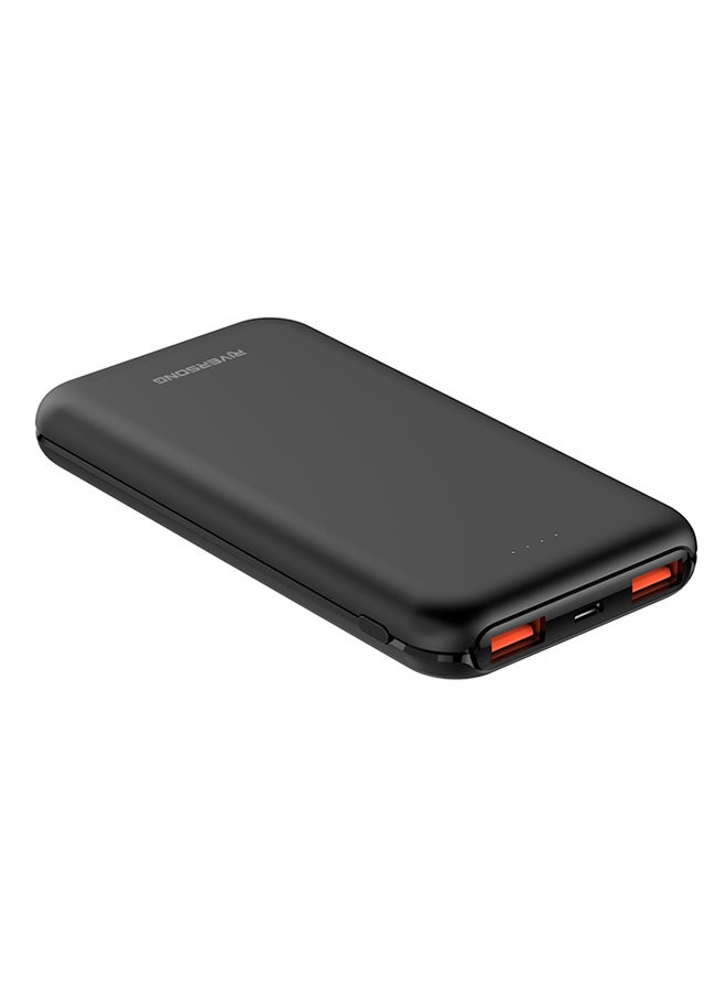 RIVERSONG 8000.0 mAh Splash 08 Compact Power Bank Black  - Image 1