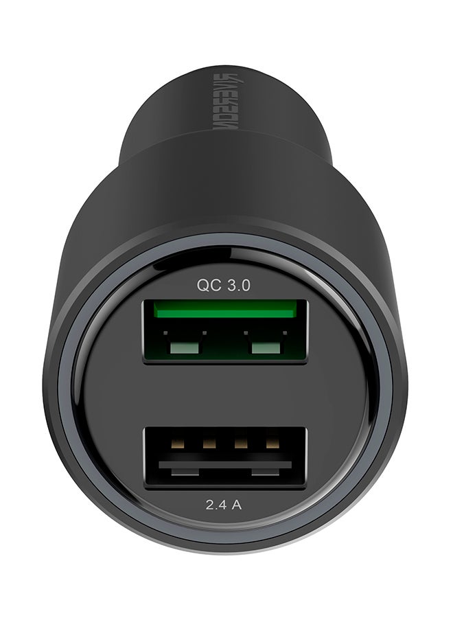 RIVERSONG Safari QC Super Mini Safari Fast Car Charger Black  - Image 1