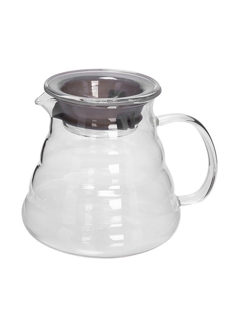 1 Piece Tea Coffee Pot Glass Clear