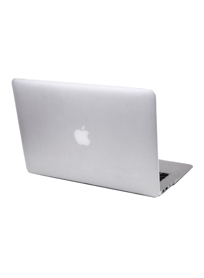 Rubberized Matte Case Cover Shell For MacBook Apple Pro 13.3-Inch Clear