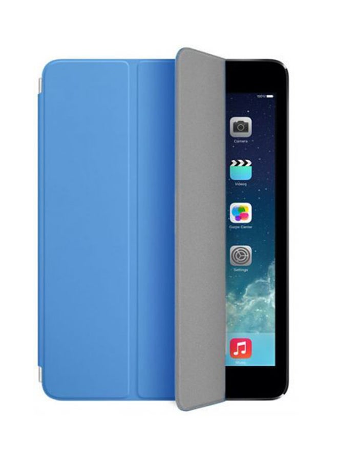 Ultra Thin Magnetic Leather Smart Cover Sleep Wake Case For Apple iPad Air Apple iPad 5 Blue 