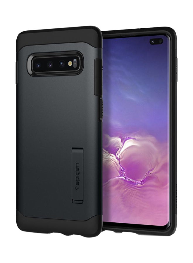 Spigen - Samsung Galaxy S10 Plus Slim Armor Cover / Case Metal Slate - Image 1