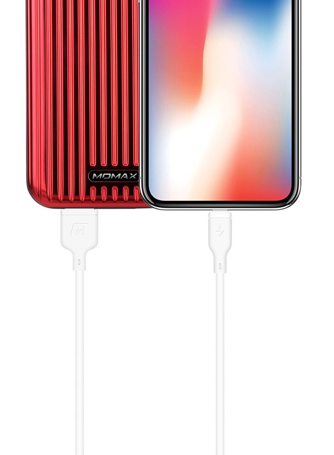 Momax - ZERO Lightning To USB Cable White - Image 1