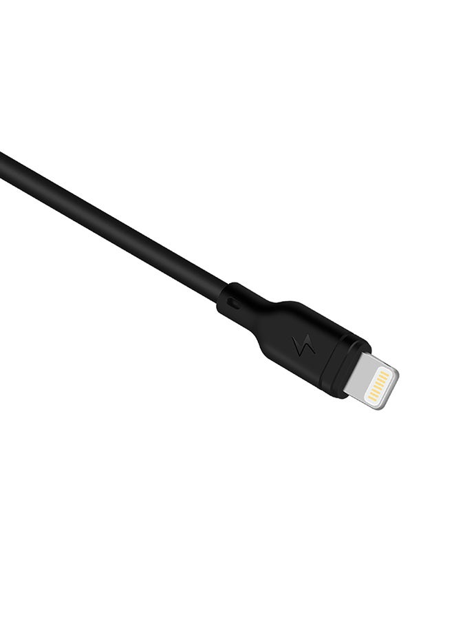 Momax - ZERO Lightning To USB Cable Black - Image 1