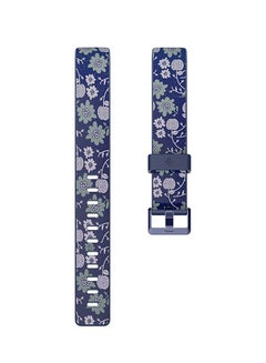 Fitbit Flower Printed Replacement Band For Fitbit Inspire Small Flower Printed  - Image 1