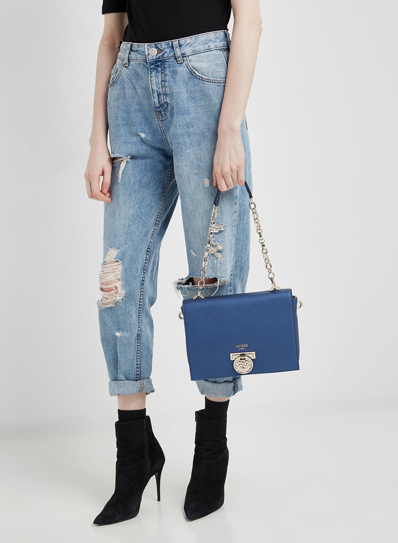 GUESS - Marlene Crossbody Bag Blue - Image 1