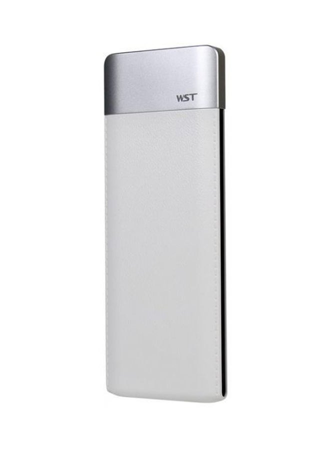 WST Power Bank Ultra Slim 6000Mah Dp662-White