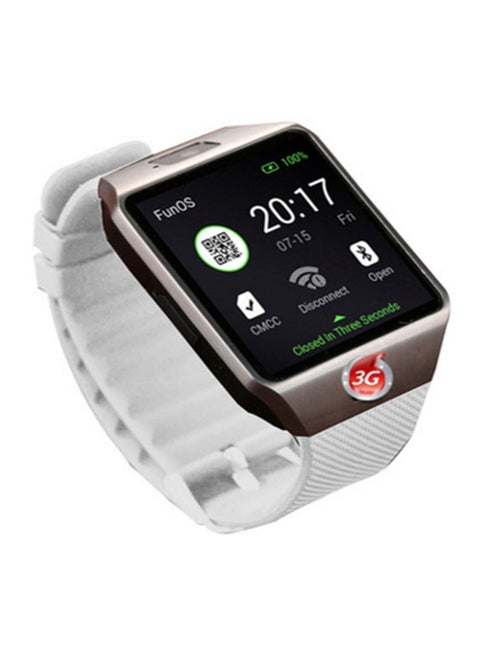 2018 New Android Wifi Smart Watch Qw09 3g Smart Watch Camera Watch White