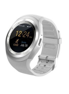 Y1 Smart Watch Phone Mate for Android for iPhone for Samsung Waterproof White