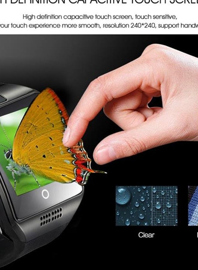 Bluetooth Smart Watch With Touch Screen Big Battery Support TF Sim Card Camera Black - Image 2