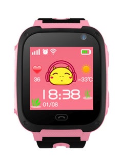 Generic V6 Sos Position Call Lbs Locator Support Camera Sim Card Children Phone Kids Pink  - Image 1
