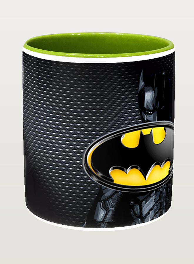 إمبريس قدح قهوة مطبوع بتصميم شعار Batman متعدد الألوان - Image 2