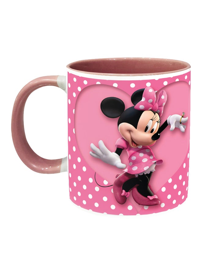 إمبريس مج قهوة صغير الحجم بتصميم بولكا دوت (منقَّط) ومزود بطباعة على شكل  ميكي ماوس متعدد الألوان - Image 1