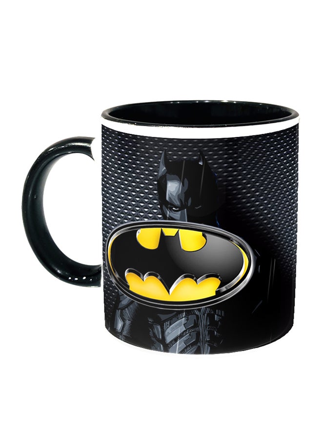 إمبريس قدح قهوة مطبوع بتصميم شعار Batman متعدد الألوان  - Image 1