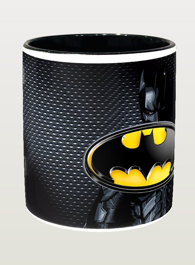 إمبريس قدح قهوة مطبوع بتصميم شعار Batman متعدد الألوان  - Image 2
