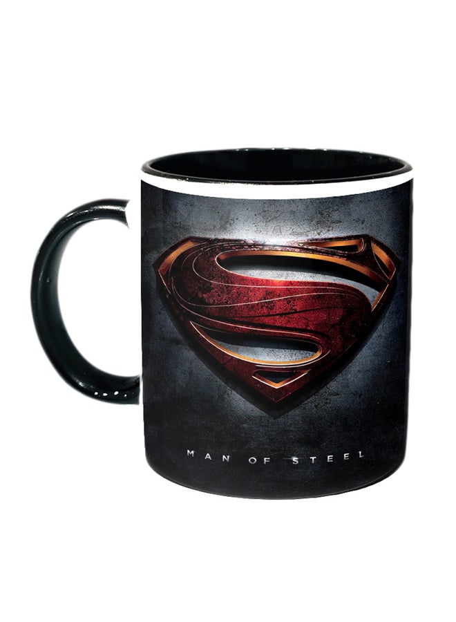 Superman Logo Printed Coffee Mug Multicolour - v1553774896/N22676167A_1