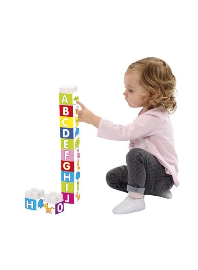 ecoiffier - 10-Piece Abrick Les Maxi Stacking Toy Set 7811 - Image 1