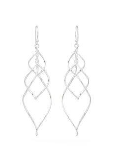 925 Sterling Silver Forever Linked Dangle Earrings - v1553778787/N22126337A_1