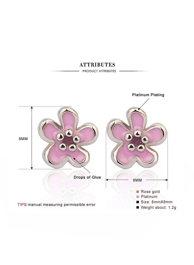 Hello My Life&Jewelry - Pair Of 2 Small Flower Stud Earrings - Image 1