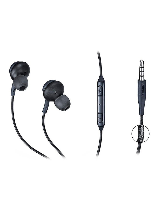 AKG 3.5 mm In-Ear Wired Headphone With Microphone Black 