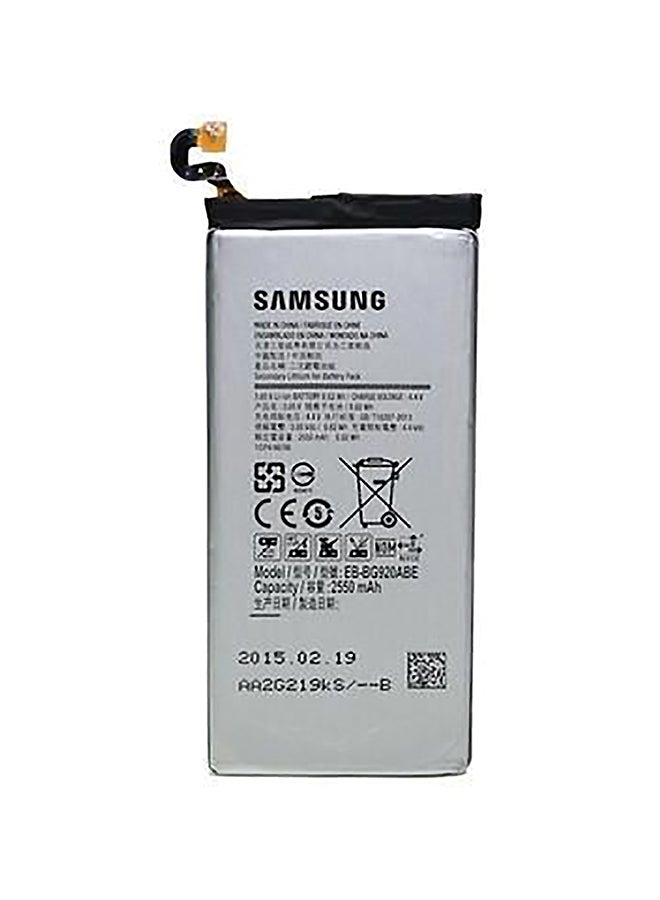 2600.0 mAh Replacement Battery For Samsung Galaxy S6 Edge+ Multicolour