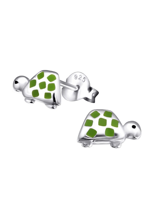ICYROSE 925 Sterling Silver Tortoise Stud Earrings