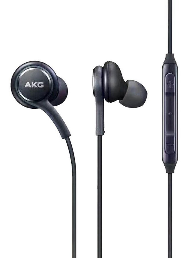AKG - 3.5 mm In-Ear Wired Headphone With Microphone Black - Image 1