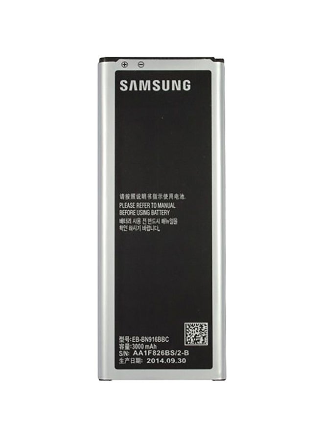 Samsung 3000.0 mAh Replacement Battery For Samsung Galaxy Note 4 Black