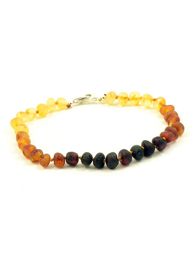 Genuine Raw Baltic Amber Adult Anklet, Adjustable 7.5~9.5-Inch - v1553780515/N22657852A_1