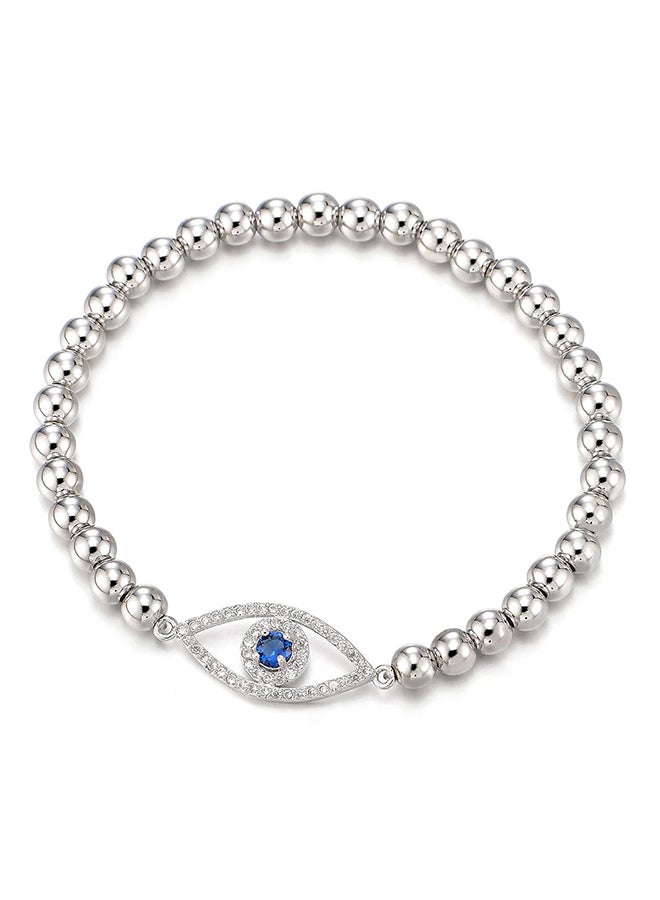 COOLSTEELANDBEYOND - Protection Evil Eye Beads Bracelet - Image 1