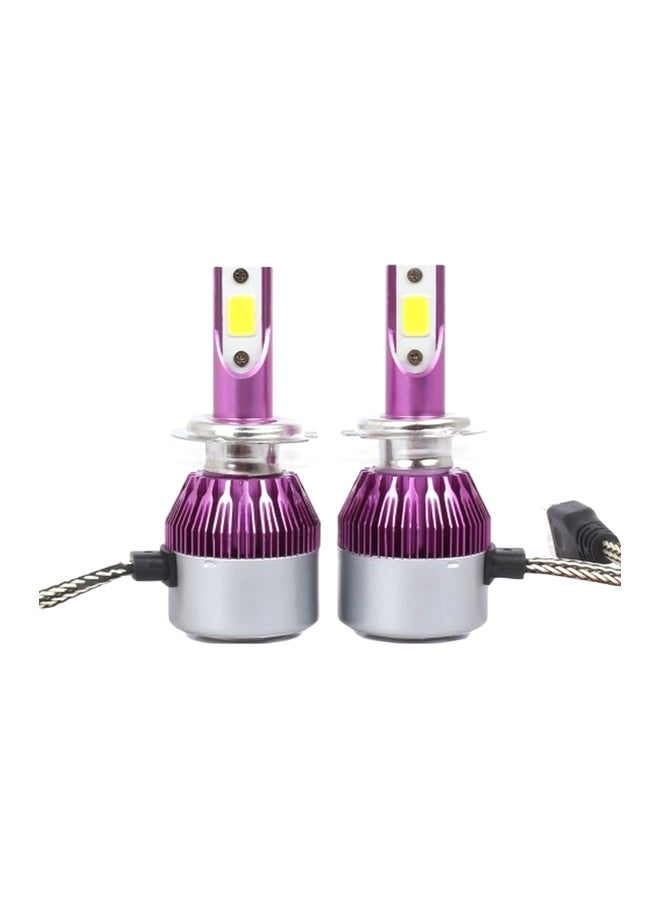 Generic 2- Piece C6 Universal LED Headlight  - Image 1