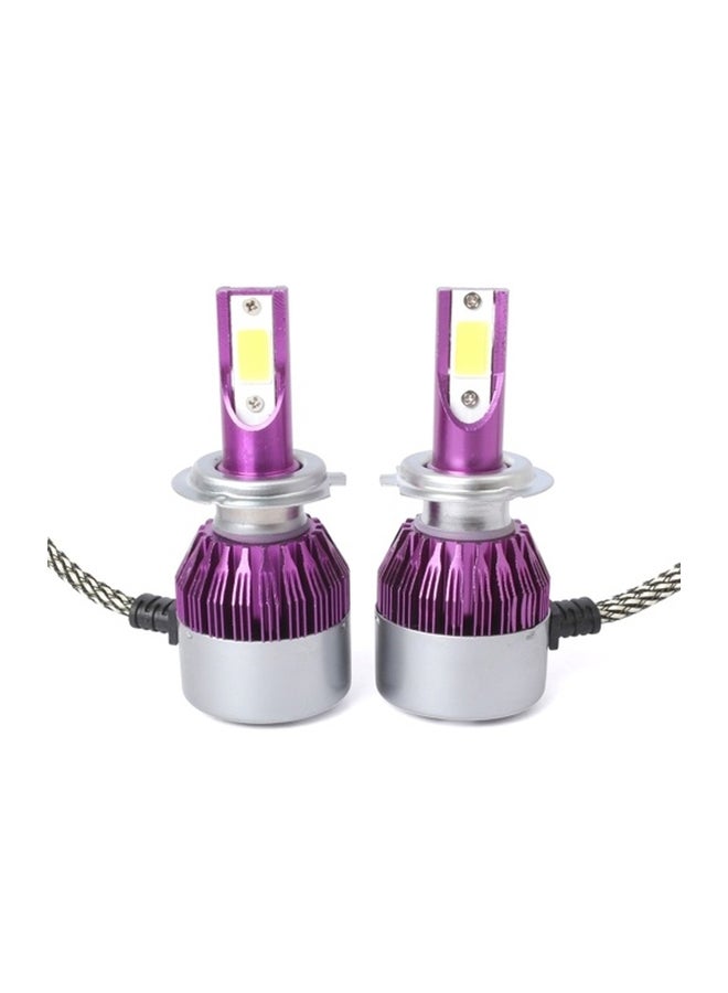 Generic 2- Piece C6 Universal LED Headlight  - Image 2