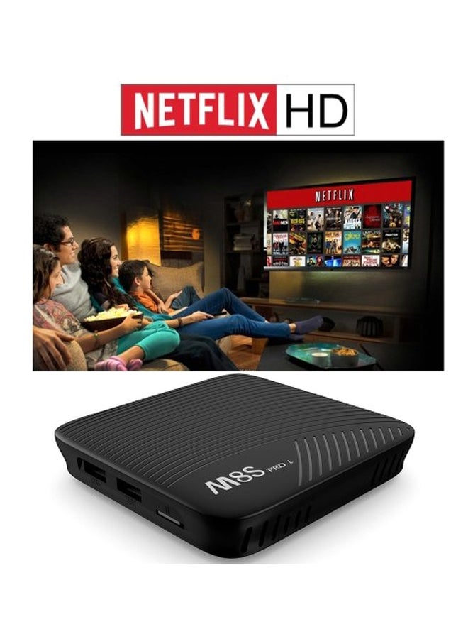 MECOOL - Android Set Top Box M8S PRO L ATV Black - Image 1