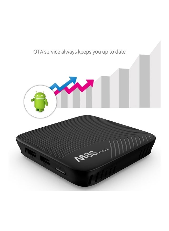 MECOOL - Android Set Top Box M8S PRO L ATV Black - Image 1