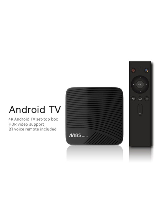 MECOOL - Android Set Top Box M8S PRO L ATV Black - Image 1