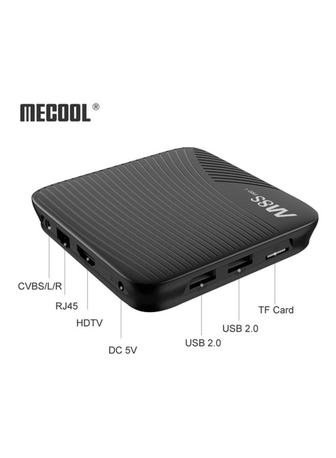 MECOOL - Android Set Top Box M8S PRO L ATV Black - Image 1